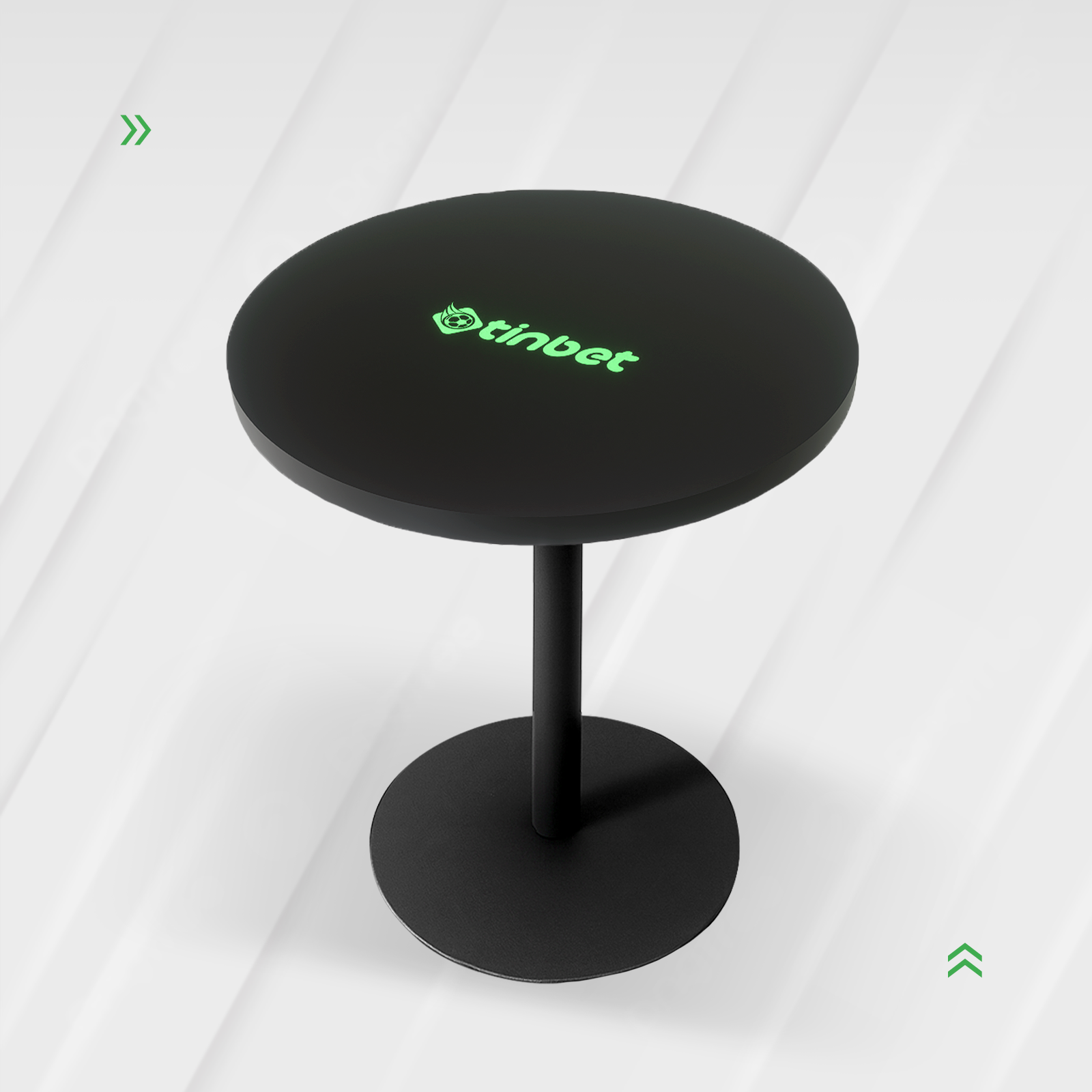 Mesa circular de MDF