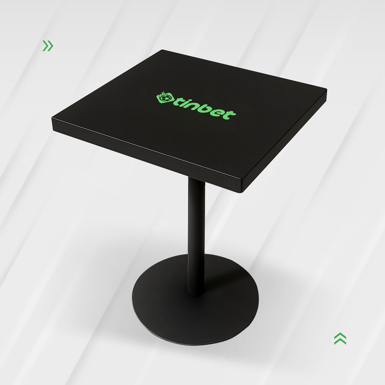 Mesa cuadrada de MDF