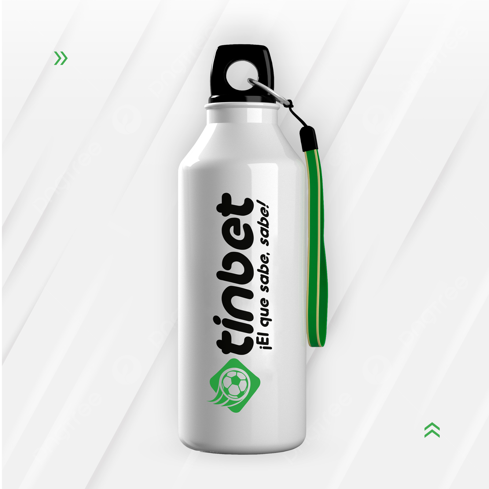 Botella de acero inoxidable