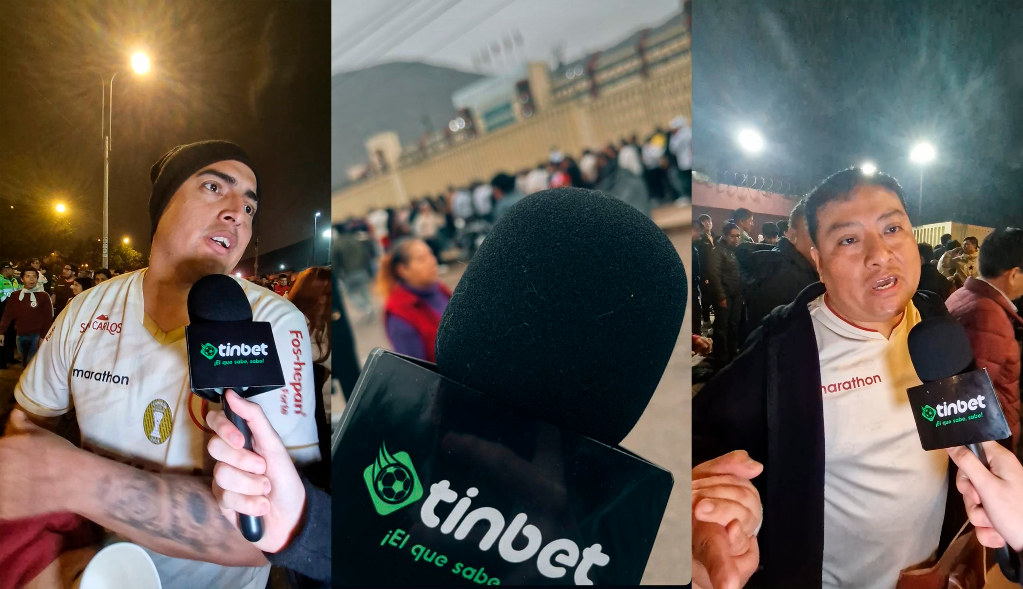 TINBET estuvo presente en el clásico entre Universitario vs Alianza Lima