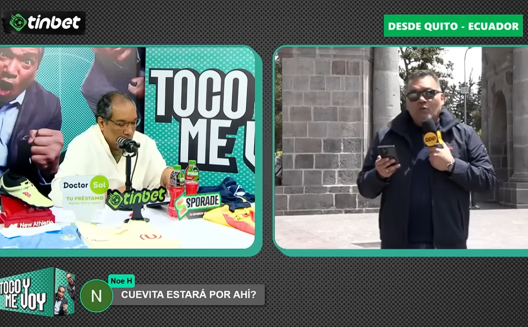 TINBET se convierte en auspiciador exclusivo de «Toco y me voy»